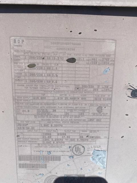 Faded BDP plate. R22 visible.