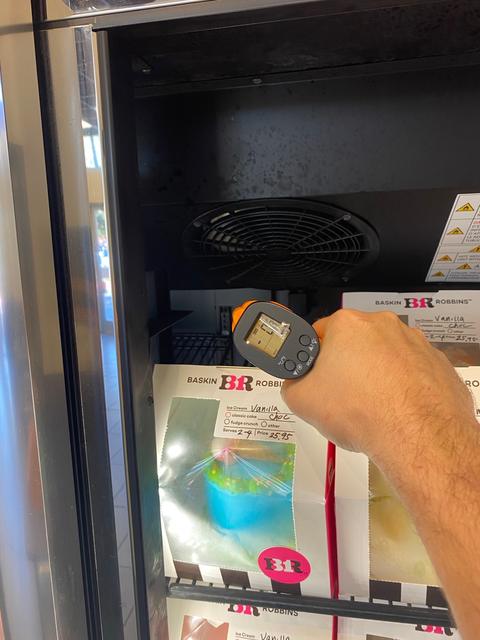 Infrared surface measurement.