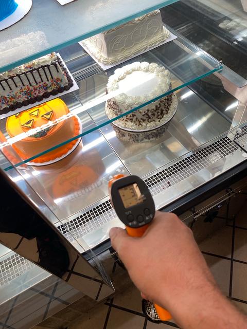 Infrared surface measurement.