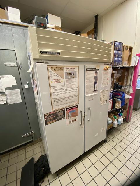 National freezer with replacement controller.