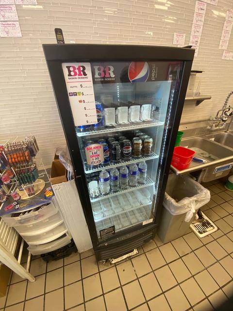 IDW display refrigerator overview.