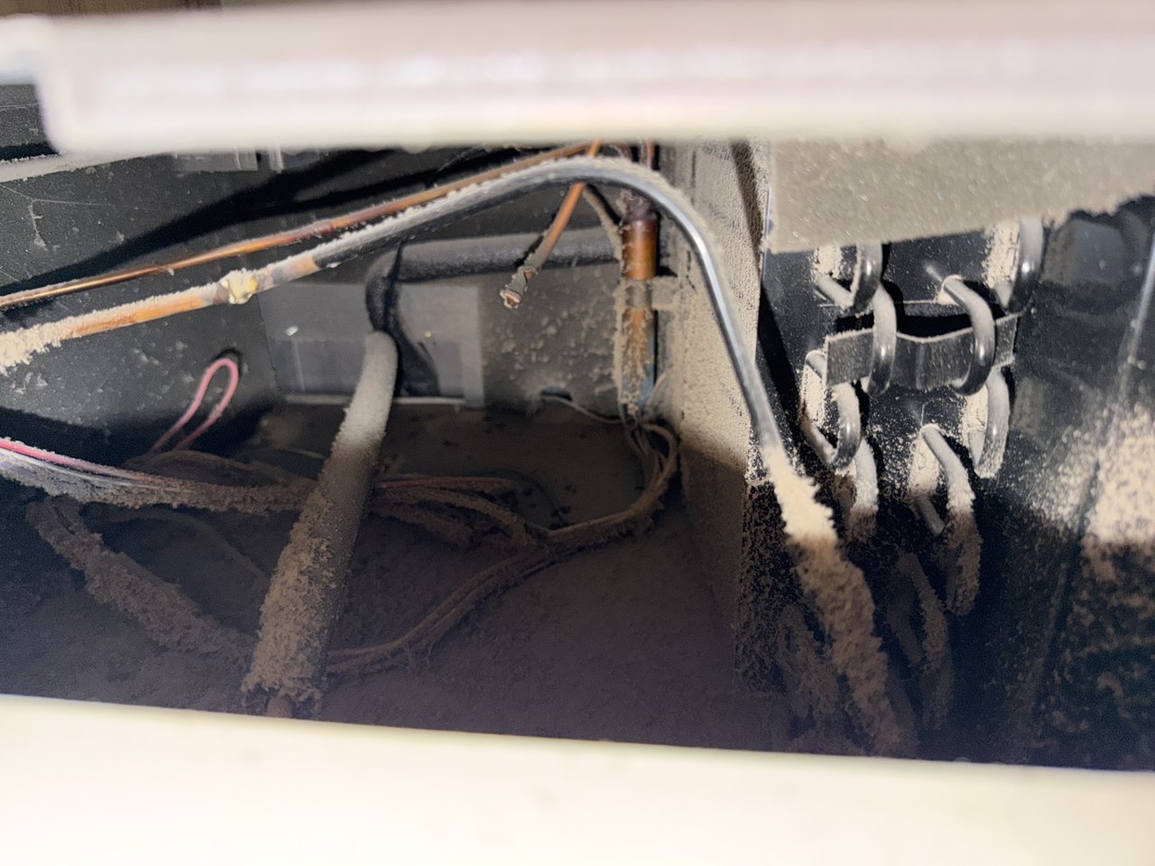 Amana built-in side-by-side refrigerator with custom door panels, model S148CA03 (R-134a) repair in Hillsborough, CA by ADRIUM, photo 1