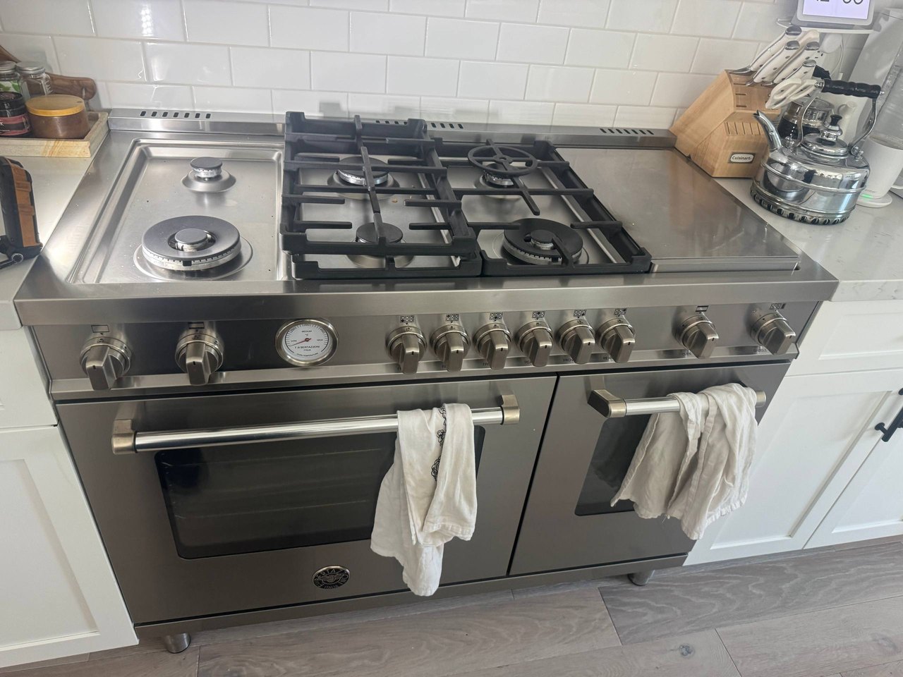 Bertazzoni Range repair in Los Altos Hills, CA