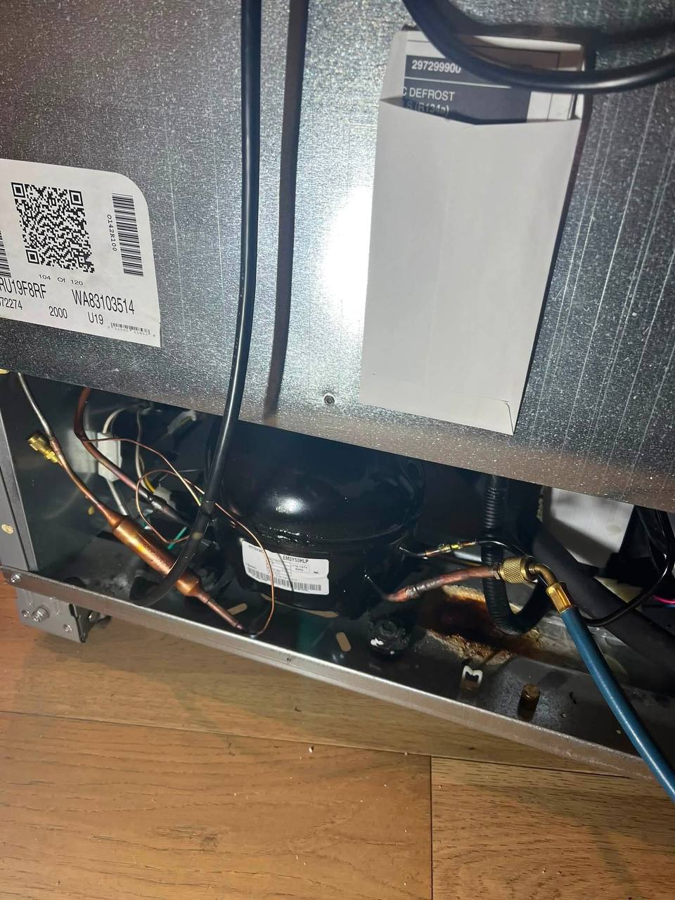 Built-In All-Refrigerator Column repair in Saratoga, CA by ADRIUM — photo 2