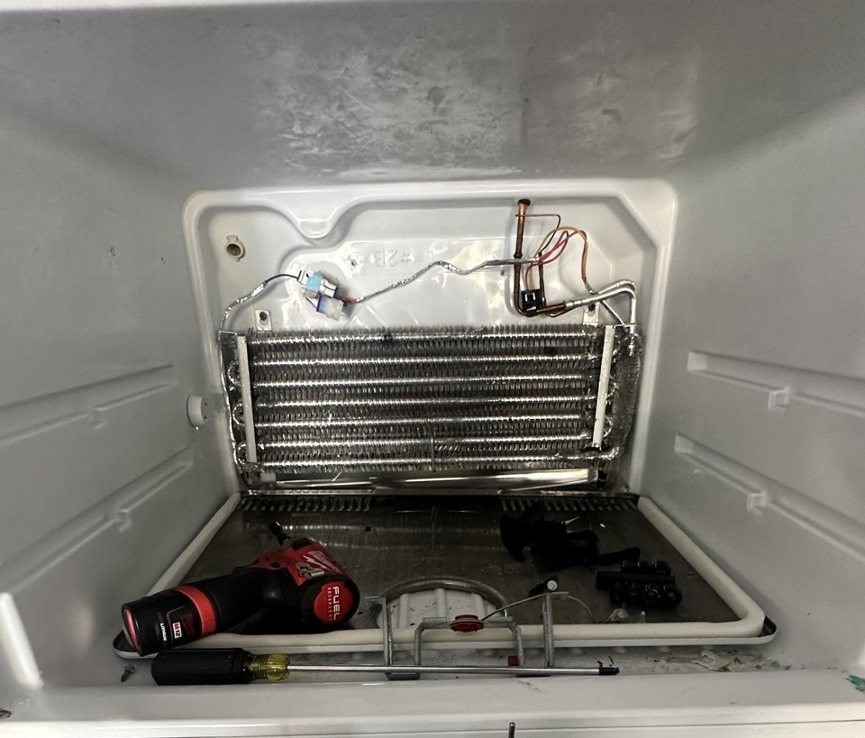 GE top-freezer refrigerator repair in Dublin, CA by ADRIUM, photo 1