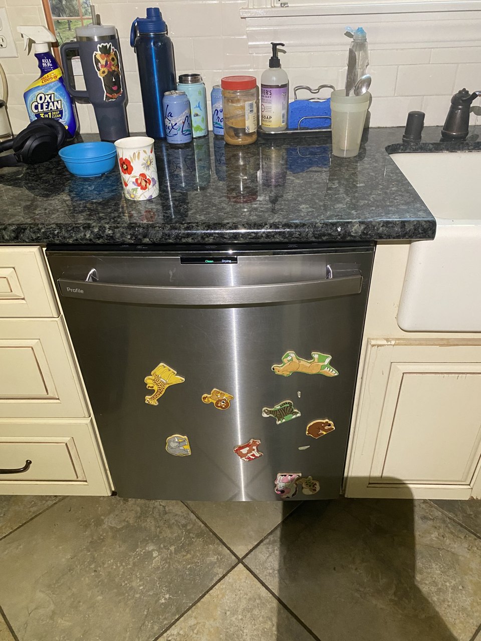 GE Profile dishwasher, model PDT715SYN3FS repair in Sunol, CA