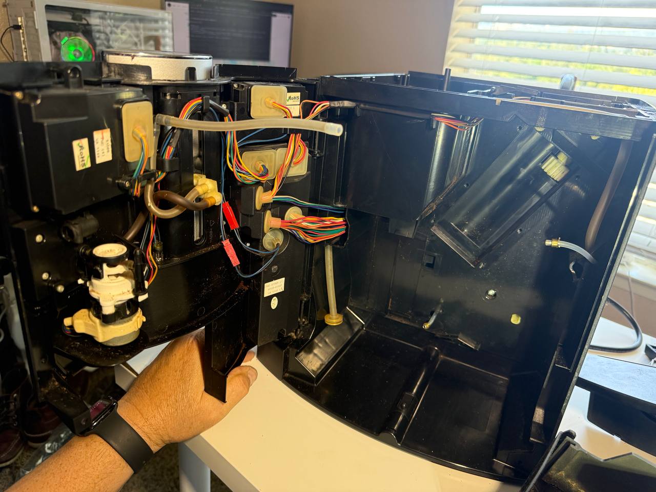 Jura automatic bean-to-cup espresso machine repair in Alamo, CA by ADRIUM — photo 2