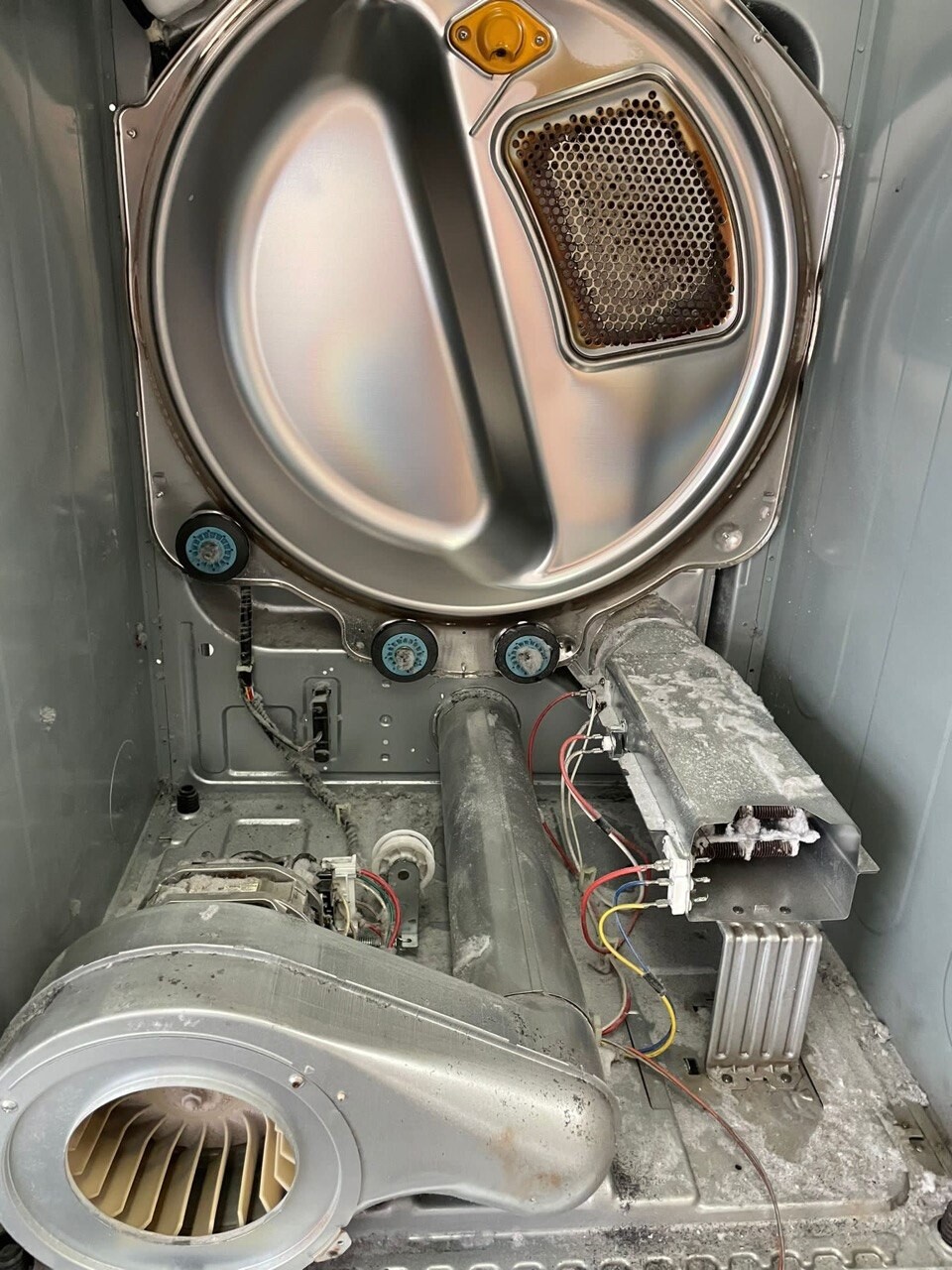 LG Dryer Repair in Livermore, CA: Rollers, Idler Pulley and Belt