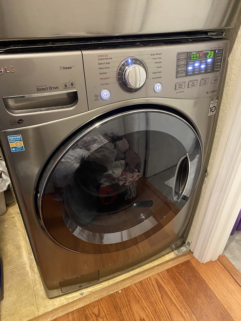 LG Front-Load Washer in Dublin, CA: Drain Pump Replacement
