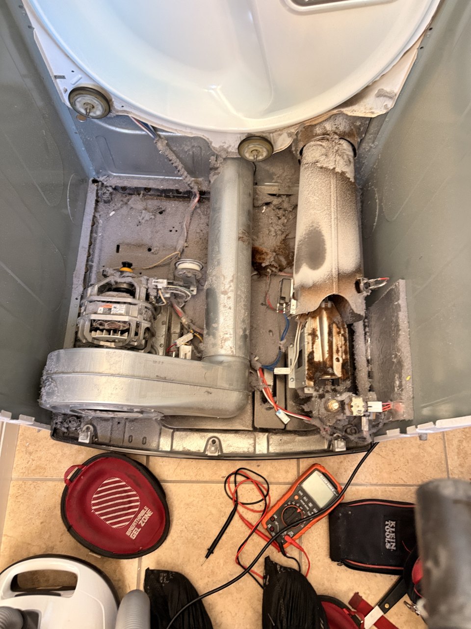 LG LG SensorDry gas dryer, model DLG7301WE repair in Pleasanton, CA