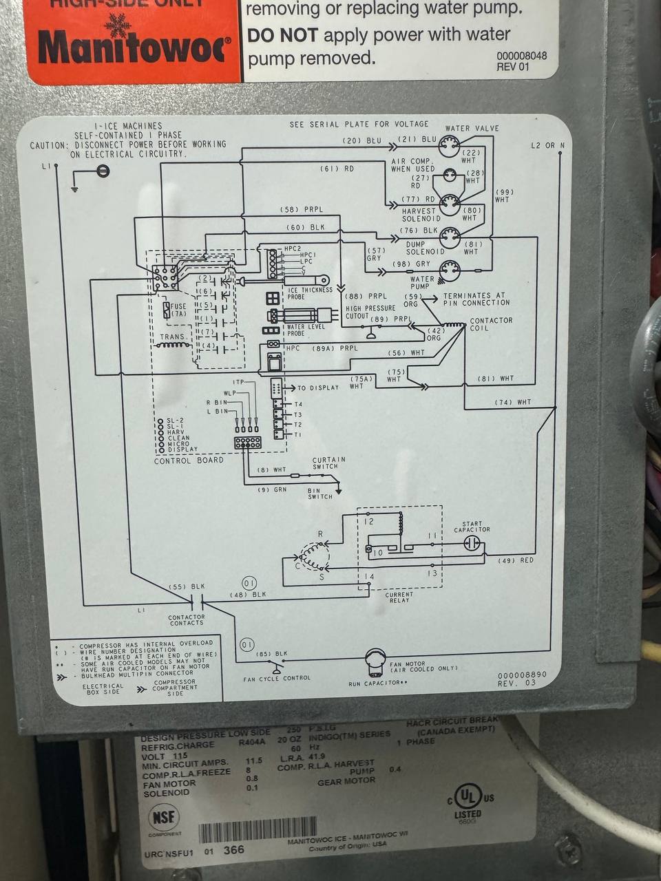 Manitowoc Indigo commercial ice machine repair in Union City, CA by ADRIUM — photo 3
