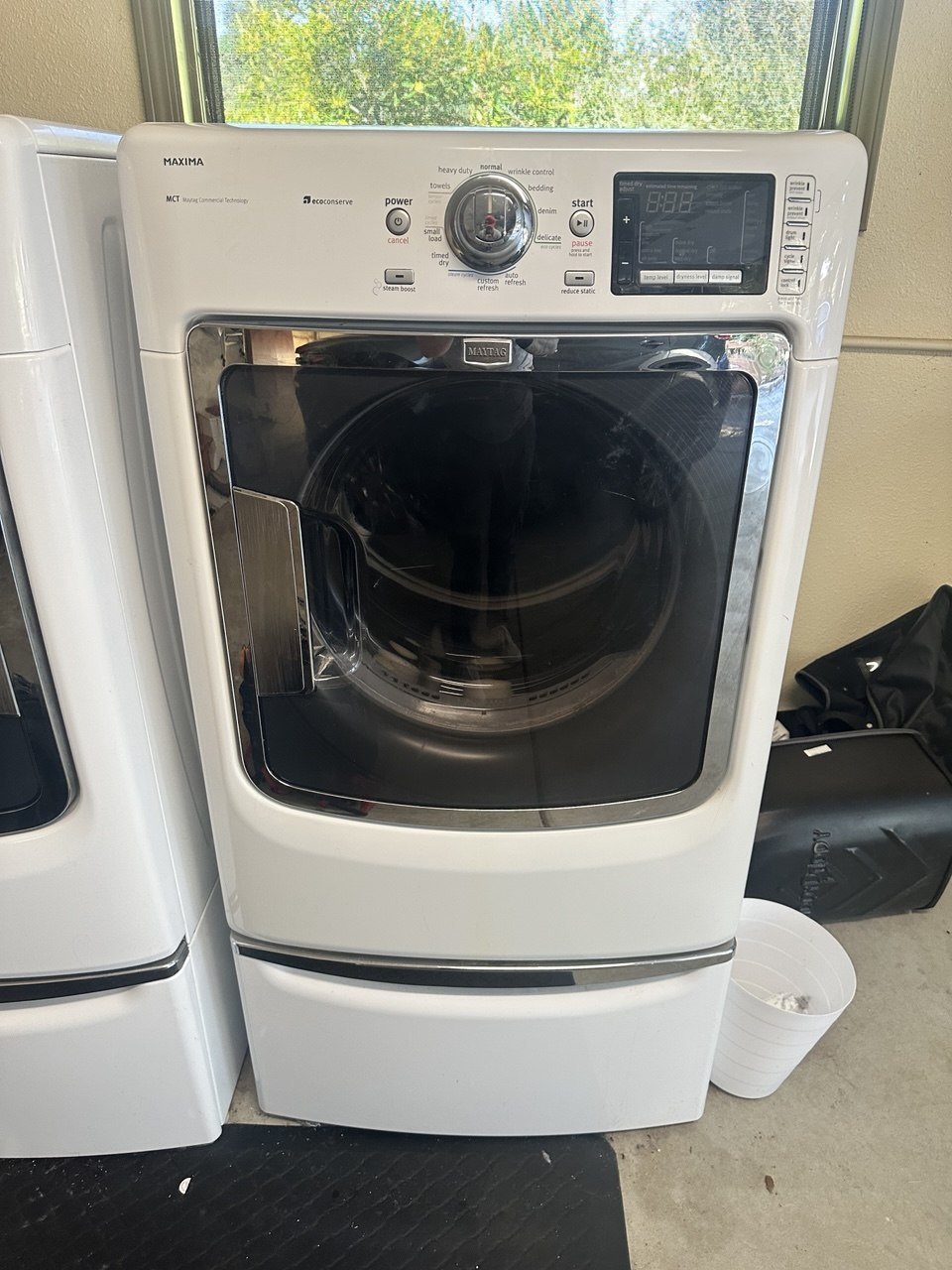 Maytag Maxima Dryer Belt and Roller Replacement in Pleasanton, CA