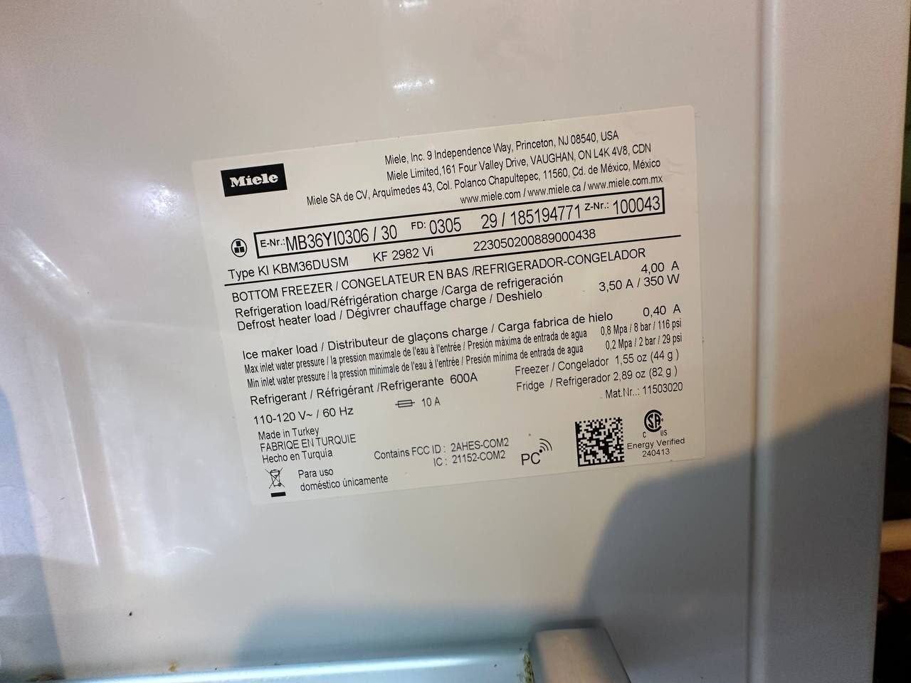 Built-In Refrigerator repair in Palo Alto, CA by ADRIUM — photo 2