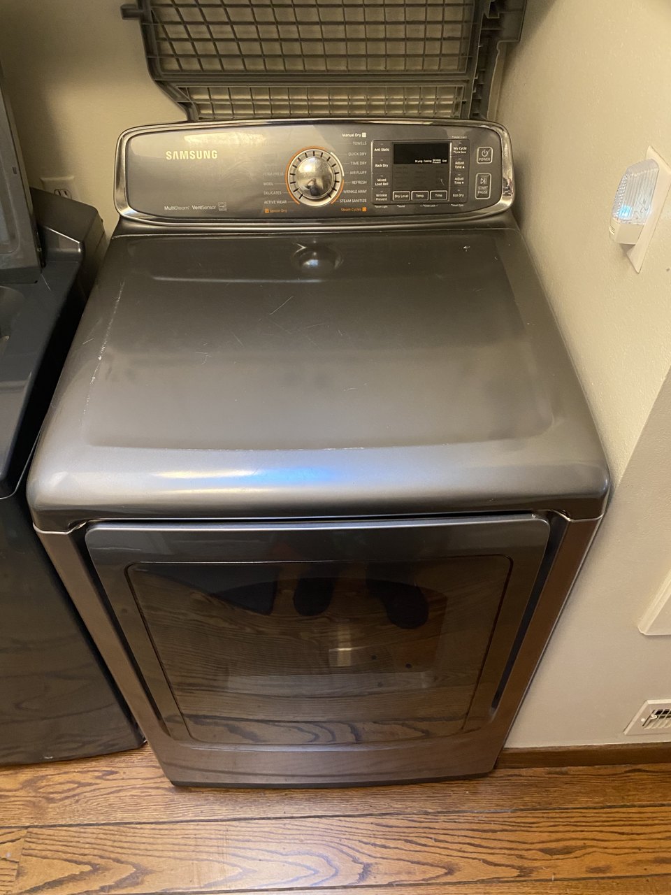Samsung Electric Dryer in Alamo, CA: Drum Rollers, Idler Pulley and Vent Hose Replaced