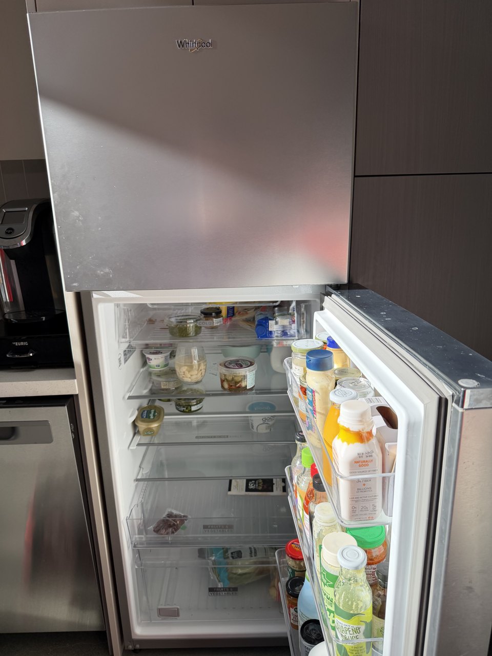 Whirlpool top-freezer refrigerator, model WRT313CZLZ00 (R-600a) repair in Berkeley, CA by ADRIUM, photo 2