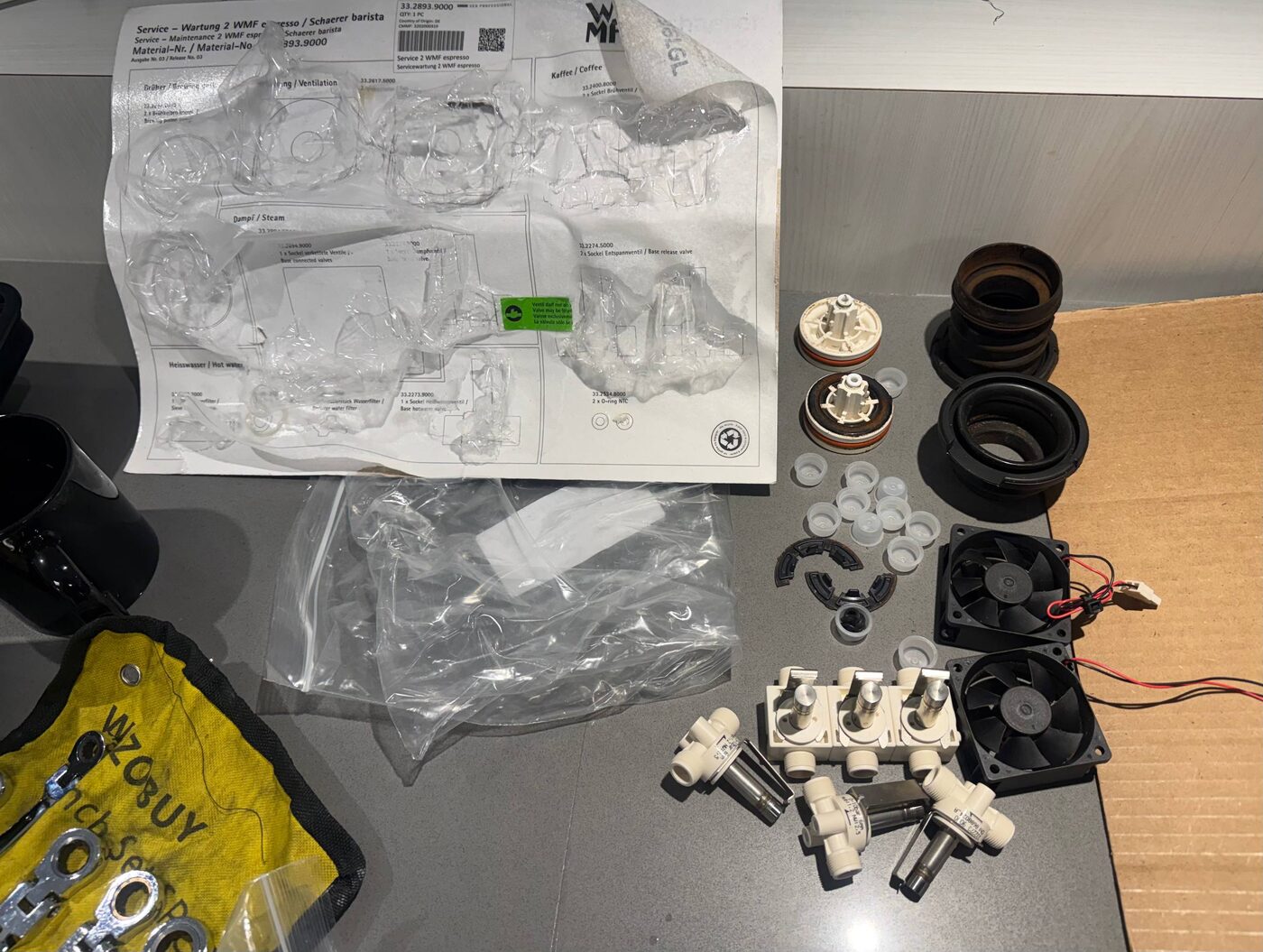 Commercial Two-Group Espresso Machine repair in Palo Alto, CA by ADRIUM, photo 3