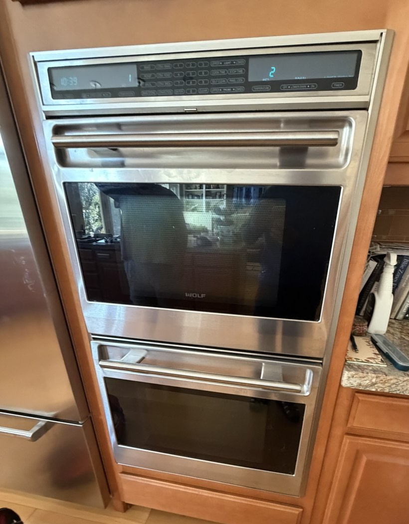 Wolf double wall oven, model DO30FS repair in Half Moon Bay, CA