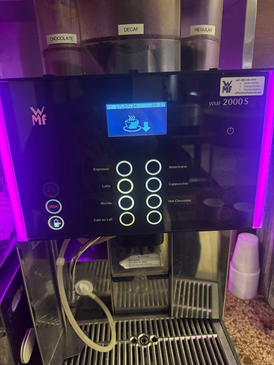 Hotel Espresso Machine Down: Grinder Service for Crowne Plaza in Foster City